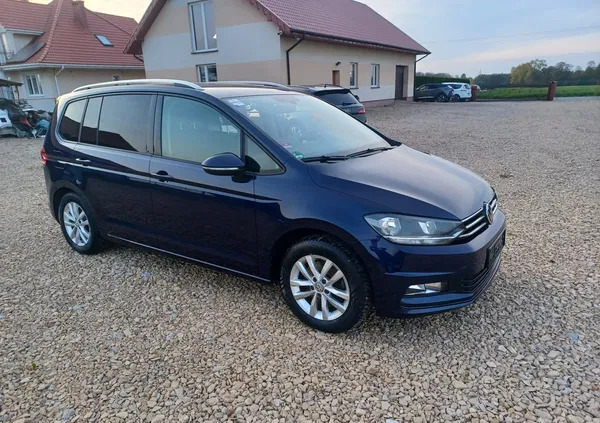 volkswagen touran Volkswagen Touran cena 39999 przebieg: 124000, rok produkcji 2016 z Uniejów